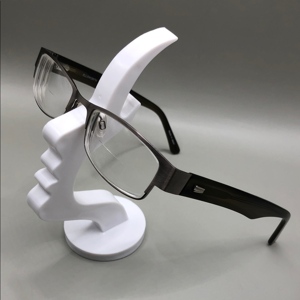Randolph Ellsworth Silver Brown Rectangular Eyeglasses Frame 51-18 140 Japan